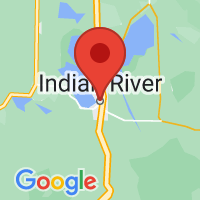 Map of Indian River, MI US